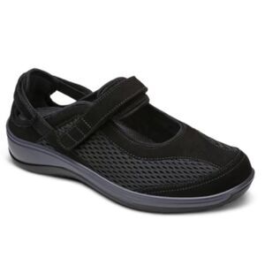 Orthofeet Sanibel Black Shoes size 10.5 Extra Wide